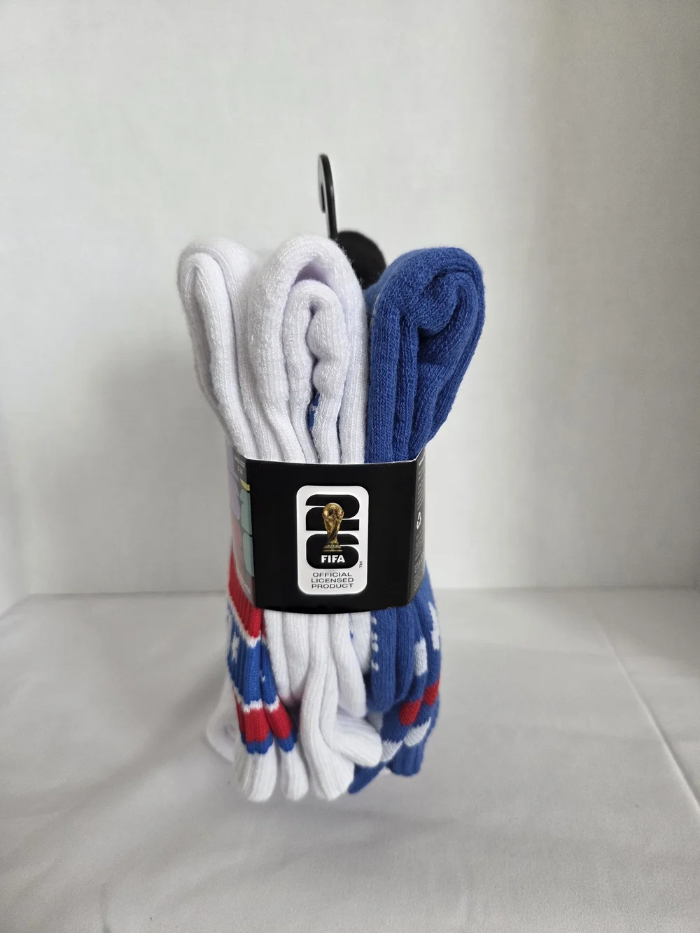 FIFA USA White Crew Socks - Pack of 6